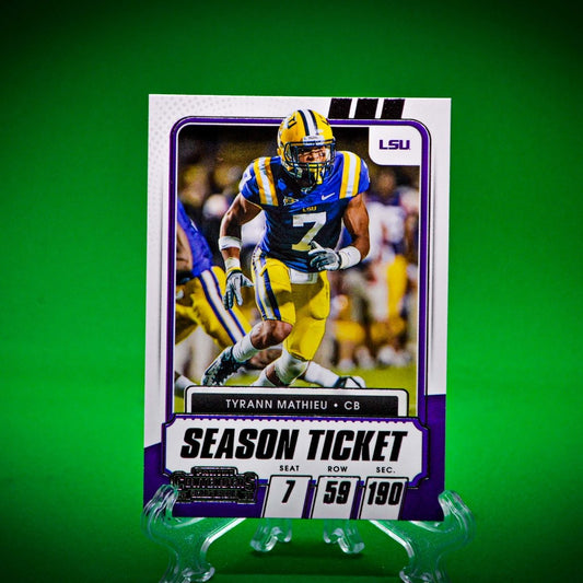 Raw Individual Card: 2021 Contenders Draft Picks Base Set - Tyrann Mathieu (#74) - Hails Mary Cards