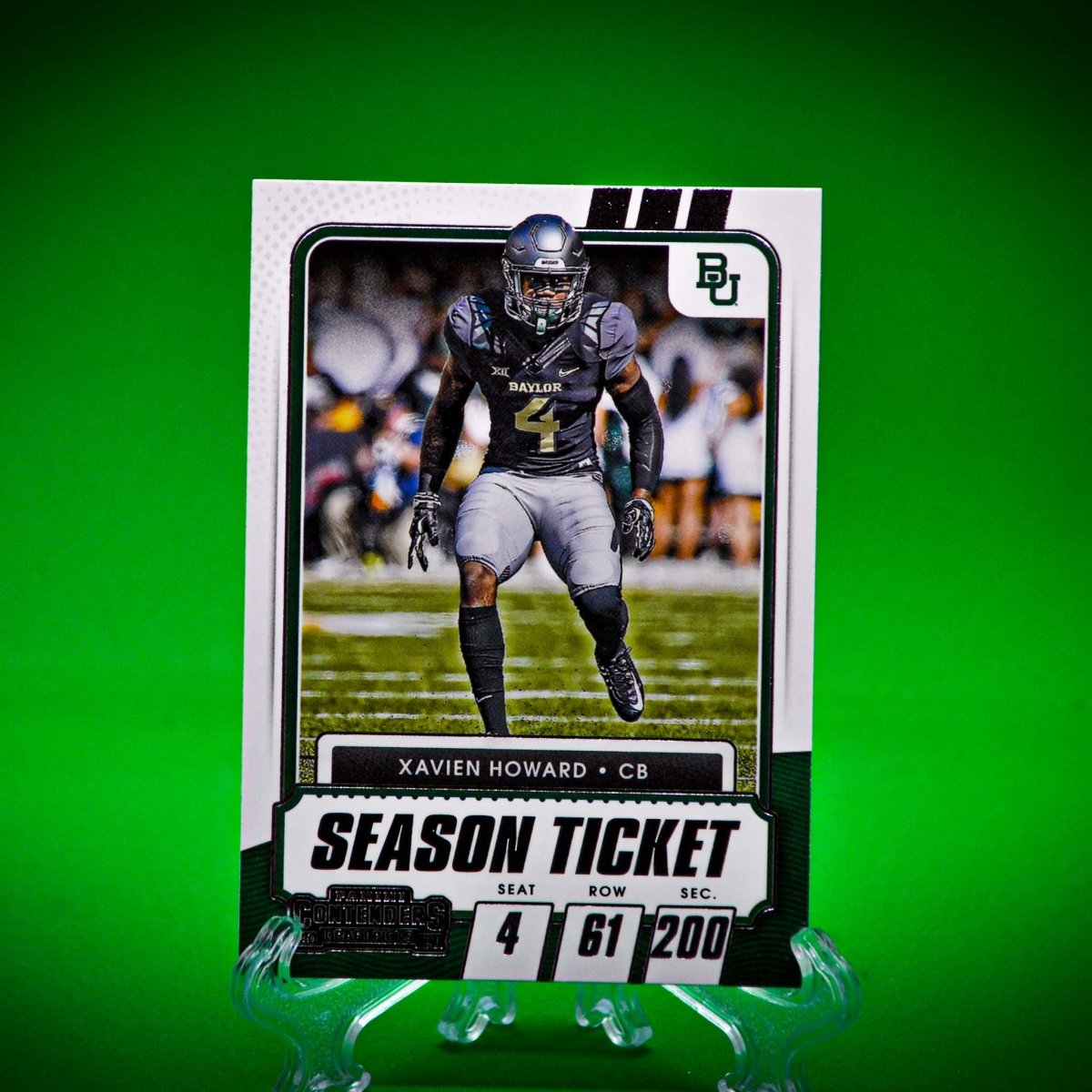 Raw Individual Card: 2021 Contenders Draft Picks Base Set - Xavien Howard (#73) - Hails Mary Cards