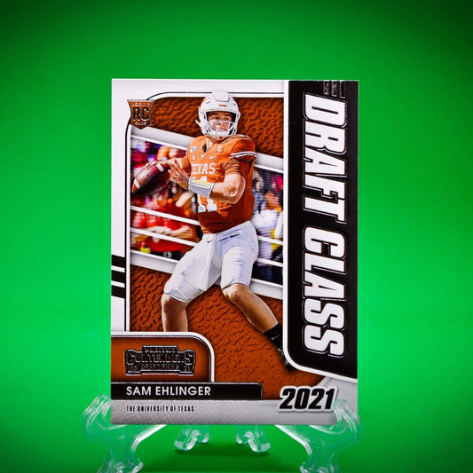 Raw Individual Card: 2021 Contenders Draft Picks Draft Class - Sam Ehlinger (#20) - Hails Mary Cards