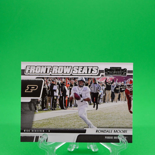 Raw Individual Card: 2021 Contenders Draft Picks Front-Row Seats - Rondale Moore (#14) - Hails Mary Cards