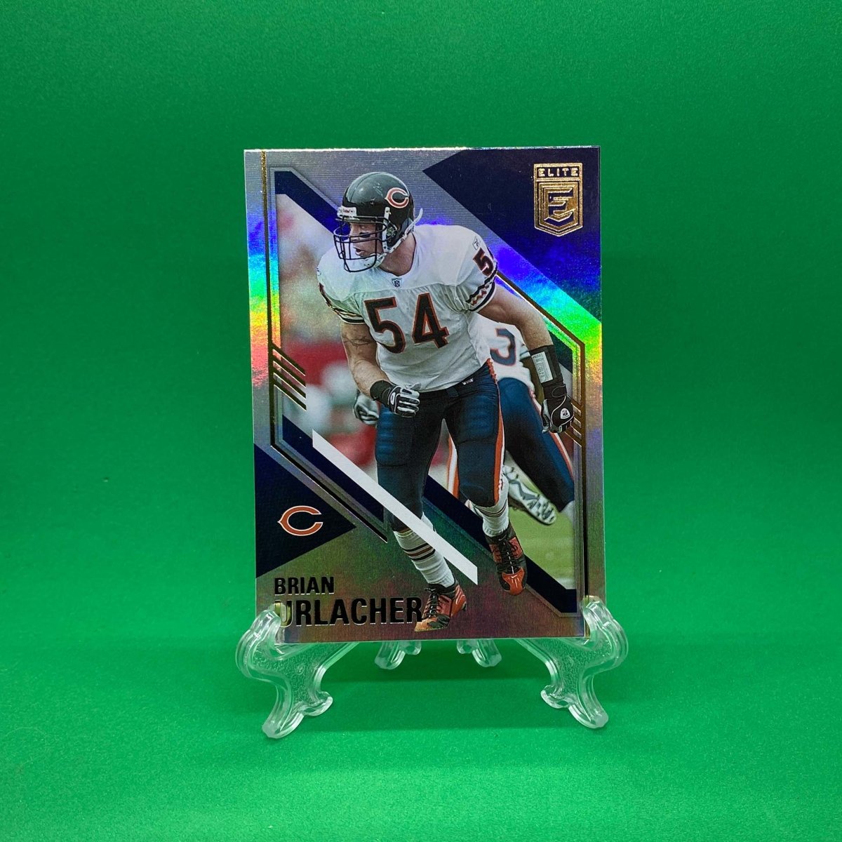 Raw Individual Card: 2021 Donruss Elite Football Base Set - Brian Urlacher (#76) - Hails Mary Cards