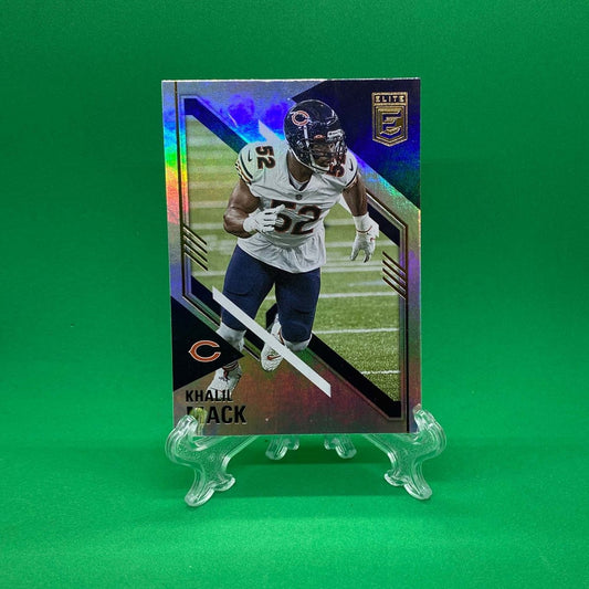 Raw Individual Card: 2021 Donruss Elite Football Base Set - Khalil Mack (#74) - Hails Mary Cards