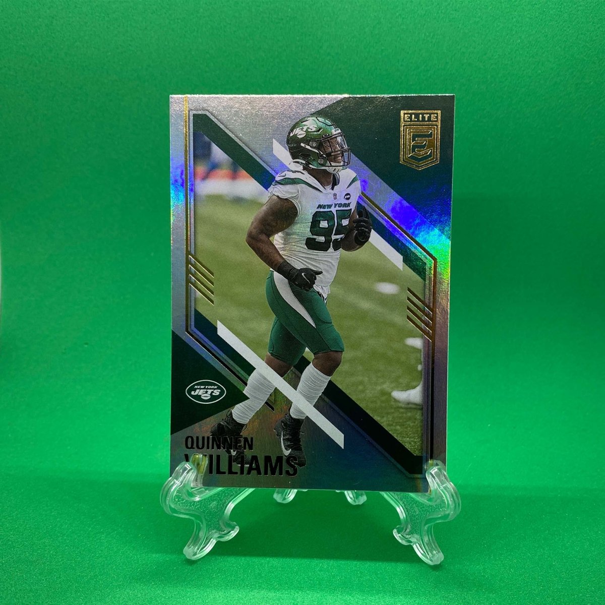 Raw Individual Card: 2021 Donruss Elite Football Base Set - Quinnen Williams (#16) - Hails Mary Cards