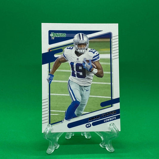 Raw Individual Card: 2021 Donruss Football Base Set - Amari Cooper (#189) - Hails Mary Cards