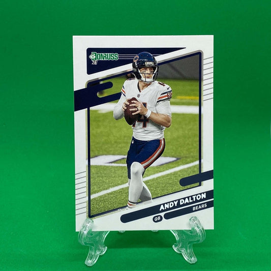 Raw Individual Card: 2021 Donruss Football Base Set - Andy Dalton (#206) - Hails Mary Cards