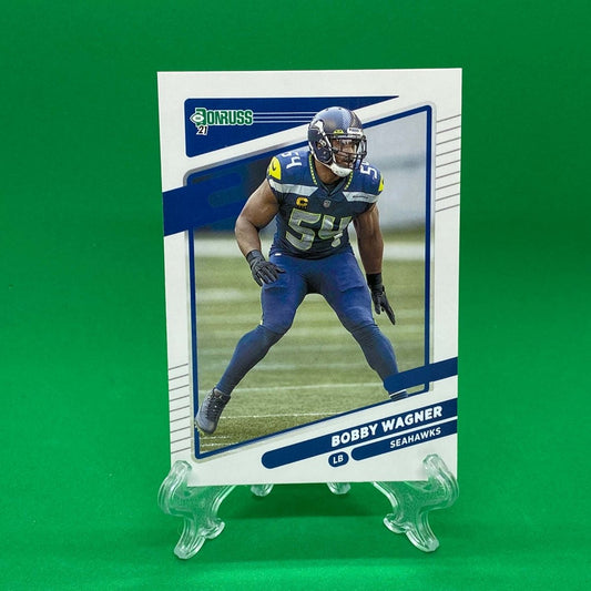 Raw Individual Card: 2021 Donruss Football Base Set - Bobby Wagner (#32) - Hails Mary Cards