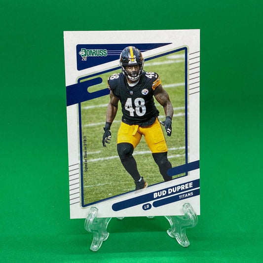 Raw Individual Card: 2021 Donruss Football Base Set - Bud Dupree (#17) - Hails Mary Cards
