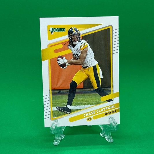 Raw Individual Card: 2021 Donruss Football Base Set - Chase Claypool (#27) - Hails Mary Cards