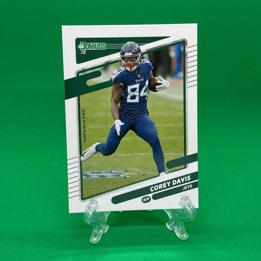 Raw Individual Card: 2021 Donruss Football Base Set - Corey Davis (#16) - Hails Mary Cards