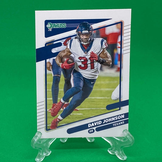 Raw Individual Card: 2021 Donruss Football Base Set - David Johnson (#165) - Hails Mary Cards