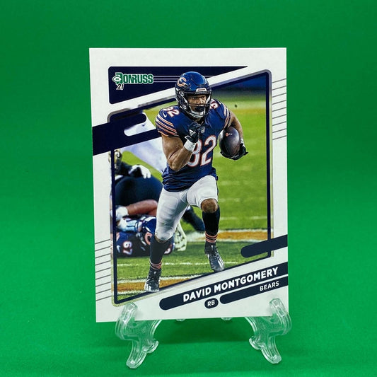Raw Individual Card: 2021 Donruss Football Base Set - David Montgomery (#205) - Hails Mary Cards
