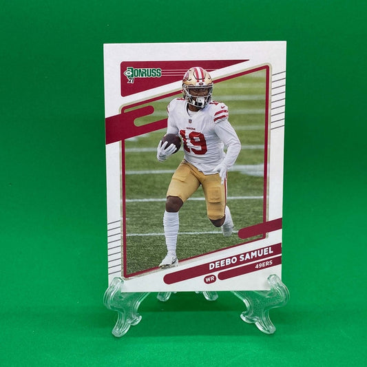 Raw Individual Card: 2021 Donruss Football Base Set - Deebo Samuel (#55) - Hails Mary Cards