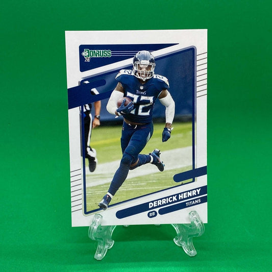 Raw Individual Card: 2021 Donruss Football Base Set - Derrick Henry (#14) - Hails Mary Cards