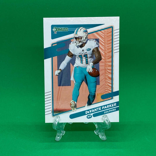 Raw Individual Card: 2021 Donruss Football Base Set - DeVante Parker (#63) - Hails Mary Cards