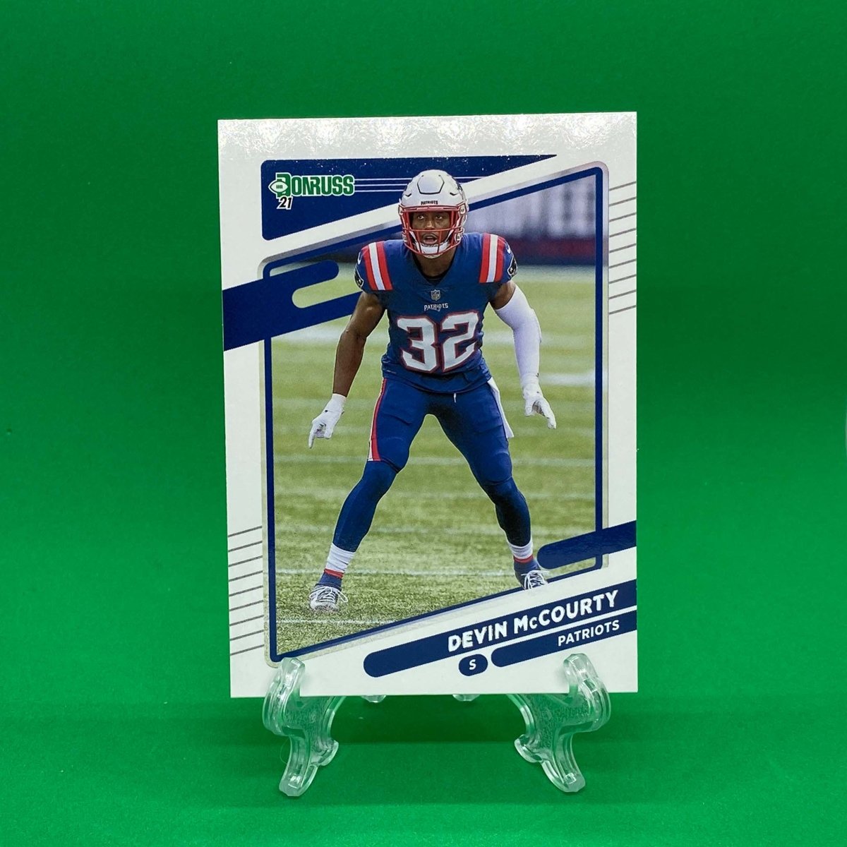 Raw Individual Card: 2021 Donruss Football Base Set - Devin McCourty (#51) - Hails Mary Cards