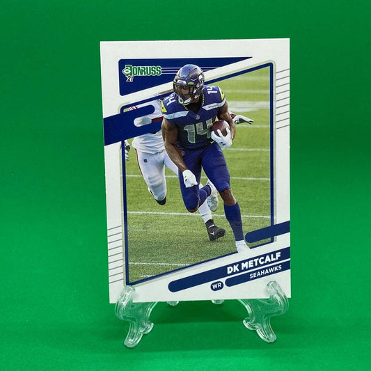 Raw Individual Card: 2021 Donruss Football Base Set - DK Metcalf (#29) - Hails Mary Cards