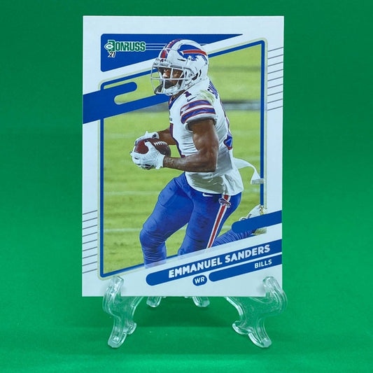 Raw Individual Card: 2021 Donruss Football Base Set - Emmanuel Sanders (#97) - Hails Mary Cards