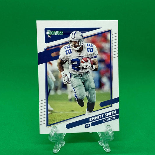 Raw Individual Card: 2021 Donruss Football Base Set - Emmitt Smith (#200) - Hails Mary Cards