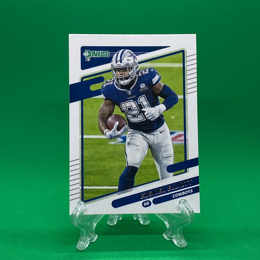 Raw Individual Card: 2021 Donruss Football Base Set - Ezekiel Elliott (#188) - Hails Mary Cards