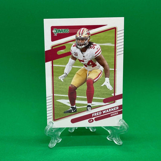 Raw Individual Card: 2021 Donruss Football Base Set - Fred Warner (#59) - Hails Mary Cards