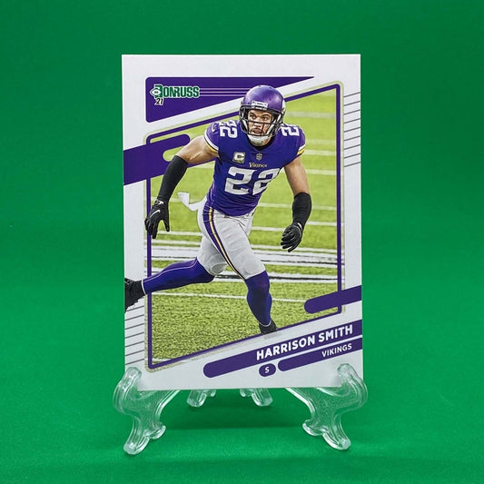 Raw Individual Card: 2021 Donruss Football Base Set - Harrison Smith (#129) - Hails Mary Cards
