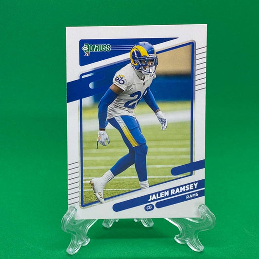 Raw Individual Card: 2021 Donruss Football Base Set - Jalen Ramsey (#141) - Hails Mary Cards