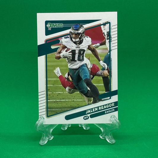 Raw Individual Card: 2021 Donruss Football Base Set - Jalen Reagor (#112) - Hails Mary Cards