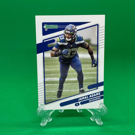 Raw Individual Card: 2021 Donruss Football Base Set - Jamal Adams (#34) - Hails Mary Cards
