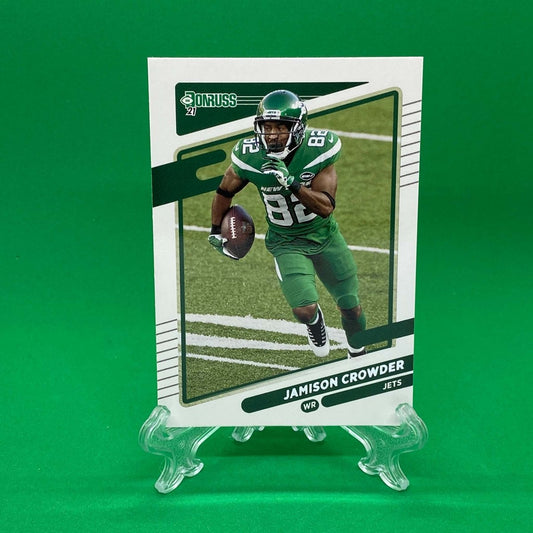 Raw Individual Card: 2021 Donruss Football Base Set - Jamison Crowder (#40) - Hails Mary Cards