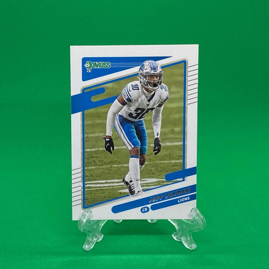 Raw Individual Card: 2021 Donruss Football Base Set - Jeff Okudah (#172) - Hails Mary Cards