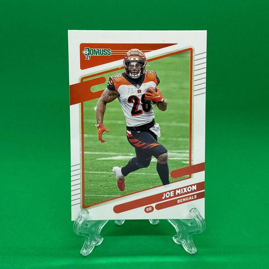Raw Individual Card: 2021 Donruss Football Base Set - Joe Mixon (#212) - Hails Mary Cards