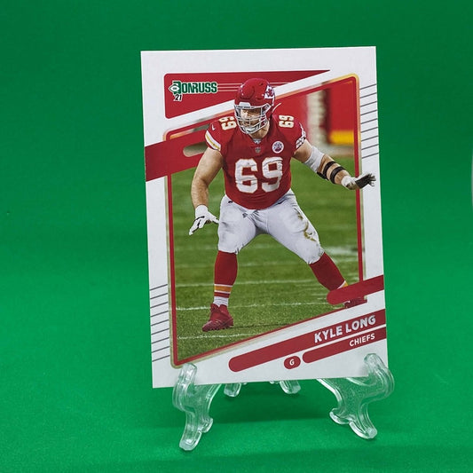 Raw Individual Card: 2021 Donruss Football Base Set - Kyle Long (#123) - Hails Mary Cards