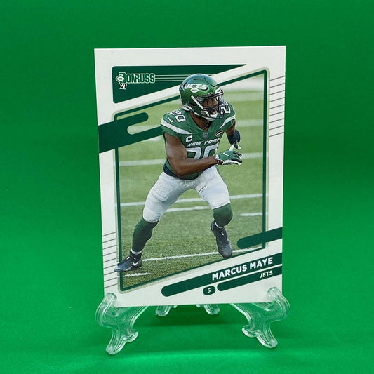 Raw Individual Card: 2021 Donruss Football Base Set - Marcus Maye (#44) - Hails Mary Cards