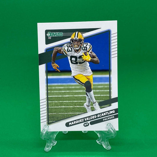 Raw Individual Card: 2021 Donruss Football Base Set - Marquez Valdes-Scantling (#160) - Hails Mary Cards