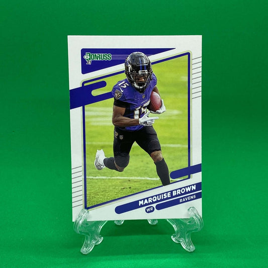 Raw Individual Card: 2021 Donruss Football Base Set - Marquise Brown (#241) - Hails Mary Cards