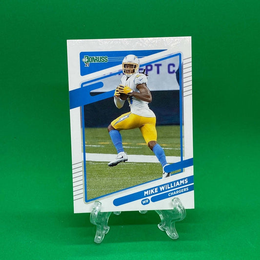 Raw Individual Card: 2021 Donruss Football Base Set - Mike Williams (#76) - Hails Mary Cards