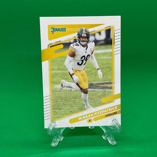 Raw Individual Card: 2021 Donruss Football Base Set - Minkah Fitzpatrick (#26) - Hails Mary Cards