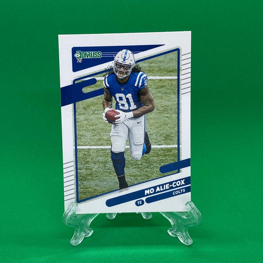 Raw Individual Card: 2021 Donruss Football Base Set - Mo Alie-Cox (#153) - Hails Mary Cards