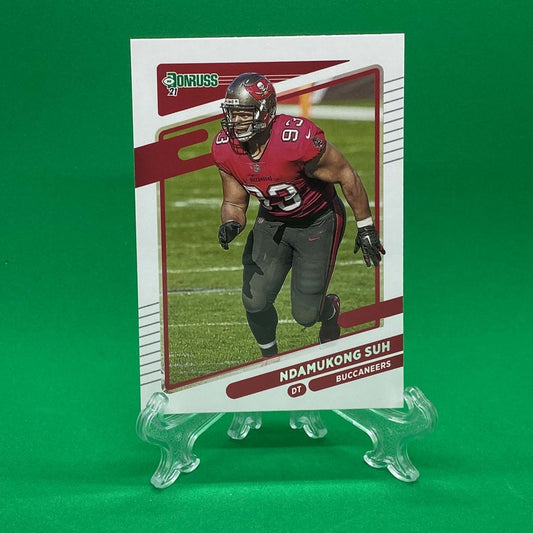 Raw Individual Card: 2021 Donruss Football Base Set - Ndamukong Suh (#107) - Hails Mary Cards