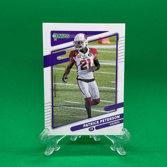 Raw Individual Card: 2021 Donruss Football Base Set - Patrick Peterson (#248) - Hails Mary Cards