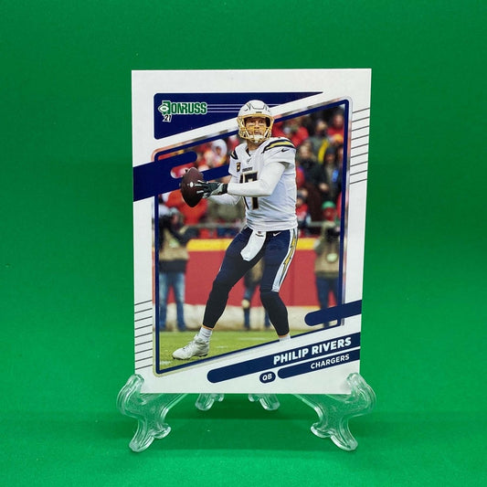 Raw Individual Card: 2021 Donruss Football Base Set - Philip Rivers (#71) - Hails Mary Cards