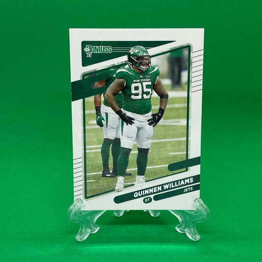 Raw Individual Card: 2021 Donruss Football Base Set - Quinnen Williams (#41) - Hails Mary Cards