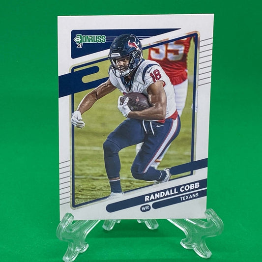 Raw Individual Card: 2021 Donruss Football Base Set - Randall Cobb (#169) - Hails Mary Cards