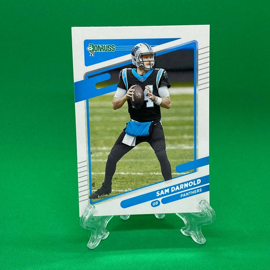 Raw Individual Card: 2021 Donruss Football Base Set - Sam Darnold (#37) - Hails Mary Cards