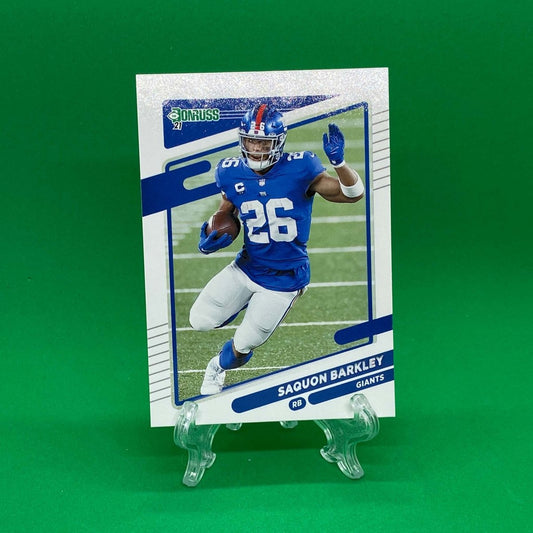 Raw Individual Card: 2021 Donruss Football Base Set - Saquin Barkley (#79) - Hails Mary Cards