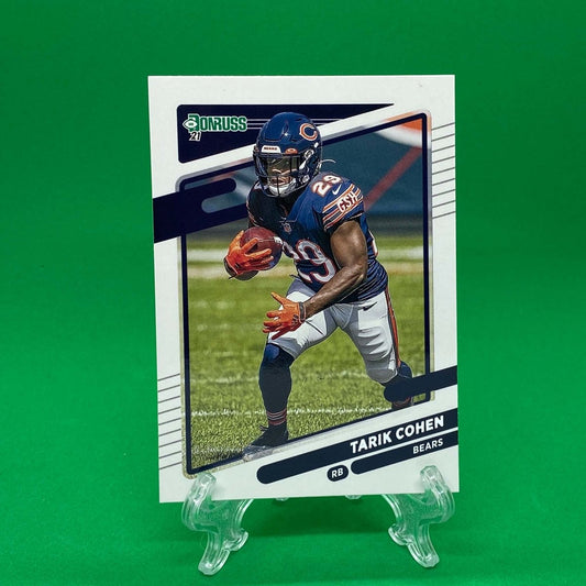 Raw Individual Card: 2021 Donruss Football Base Set - Tarik Cohen (#204) - Hails Mary Cards