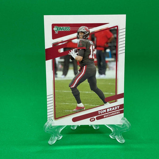 Raw Individual Card: 2021 Donruss Football Base Set - Tom Brady (#1) - Hails Mary Cards