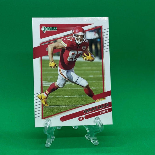 Raw Individual Card: 2021 Donruss Football Base Set - Travis Kelce (#118) - Hails Mary Cards