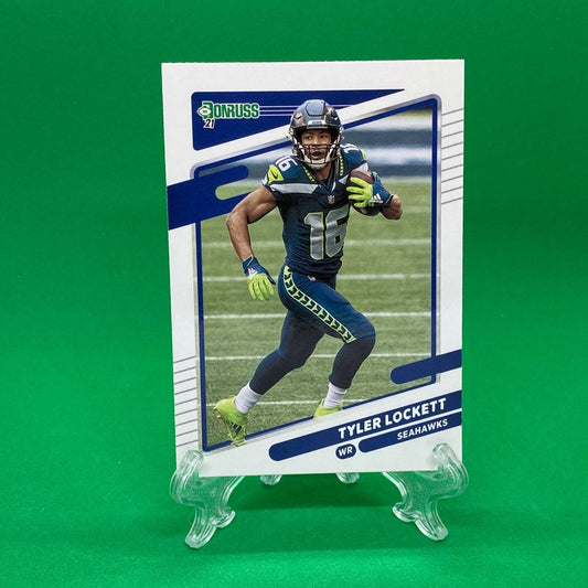 Raw Individual Card: 2021 Donruss Football Base Set - Tyler Lockett (#31) - Hails Mary Cards