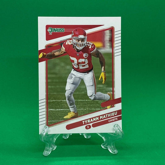 Raw Individual Card: 2021 Donruss Football Base Set - Tyrann Mathieu (#119) - Hails Mary Cards